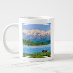 Grande Tasse Orignal mâle dans le Wonder Lake