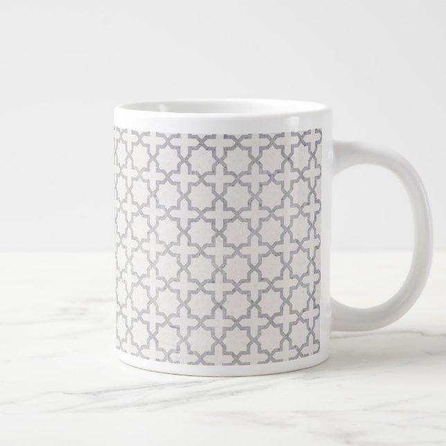 Grande Tasse Ornement arabesque élégant (Droite)