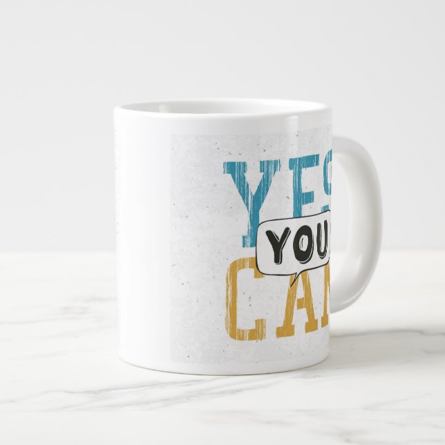 Grande Tasse Oui vous pouvez (Devant droit)