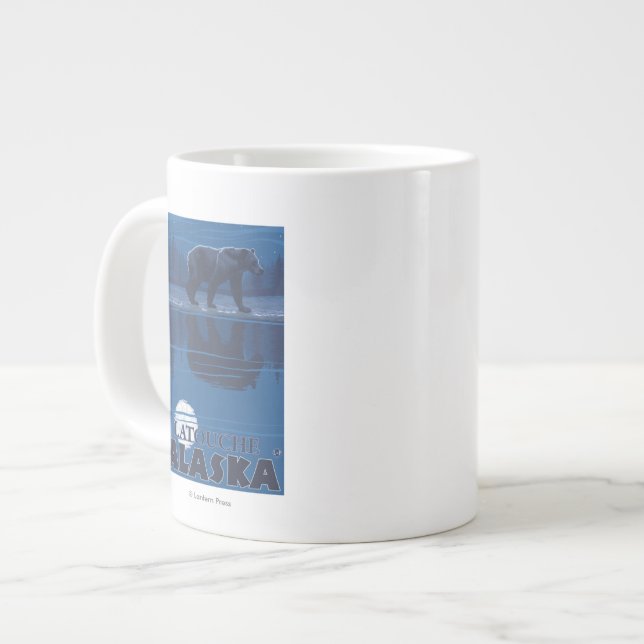 Grande Tasse Ours au clair de lune - Latouche, Alaska (Devant gauche)