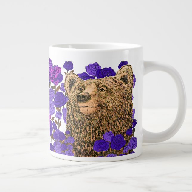 Grande Tasse ours courageux (Droite)