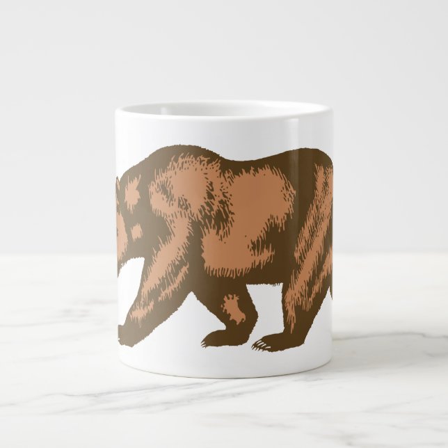 Grande Tasse Ours de Californie (Devant)