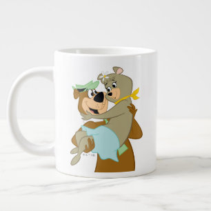 Grande Tasse Ours de Yogi portant un ours de Cindy