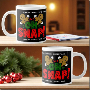 Grande Tasse Pain d'épice serré homme de Noël Musique