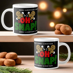 Grande Tasse Pain d'épice serré homme de Noël Musique