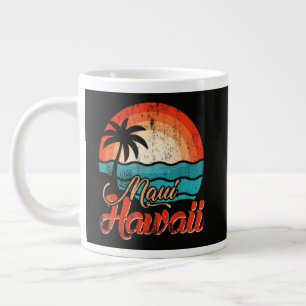Grande Tasse Palmiers Plage Hawaïenne
