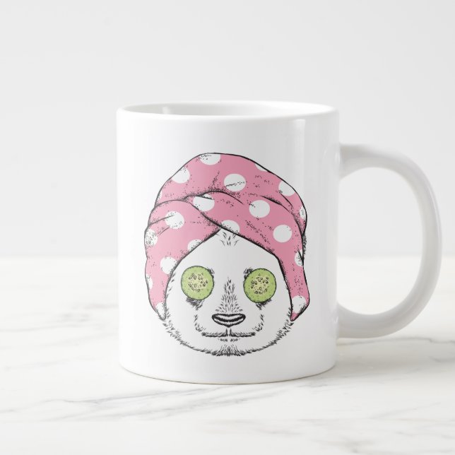 Grande Tasse Panda Au Spa (Droite)
