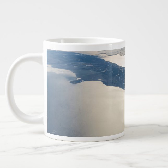 Grande Tasse Panorama depuis l'espace Highlights Cook Strait (Gauche)