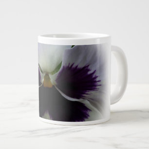 Grande Tasse Pansement pourpre et blanc