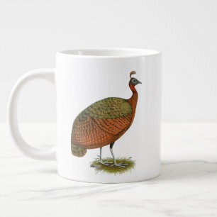 Grande Tasse Paon : Congo Peahen