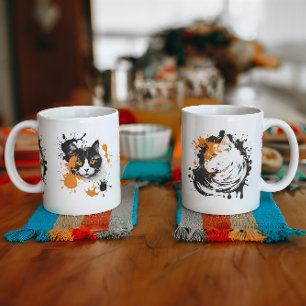 Grande Tasse papa de chat personnalisé