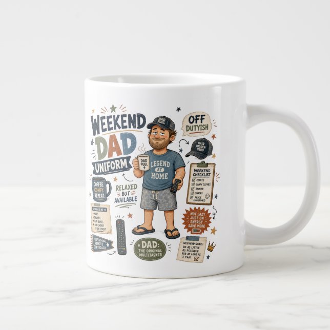 Grande Tasse Papa du week-end (Droite)