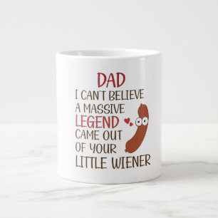 Grande Tasse papa je n'arrive pas à croire qu'une légende massi
