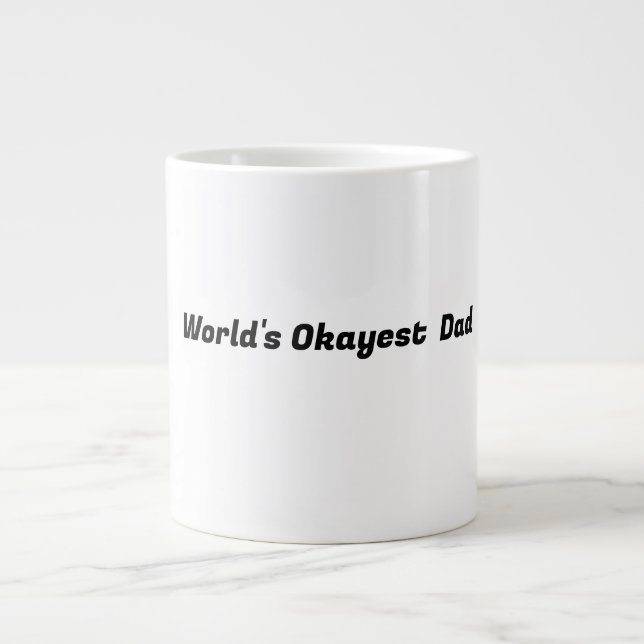 Grande Tasse Papa le plus malade du monde (Devant)