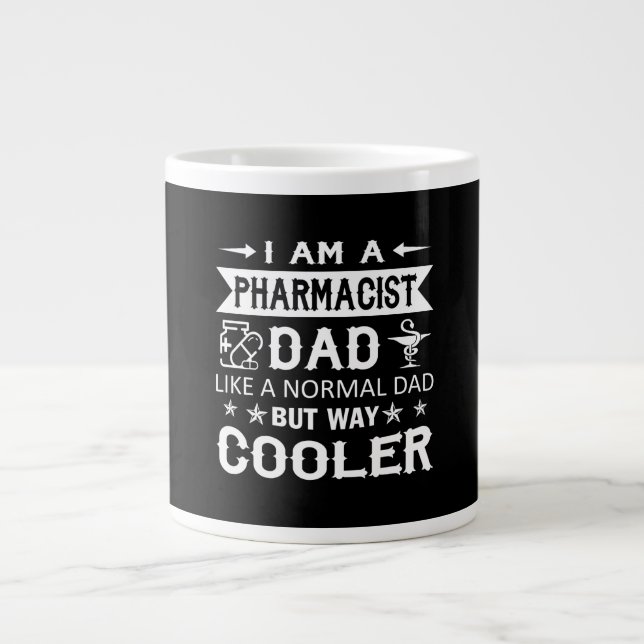 Grande Tasse Papa pharmacien (Devant)
