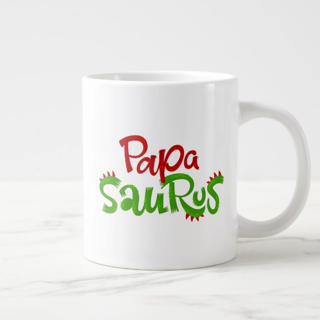 Grande Tasse Papa Saurus Graphic (Droite)