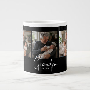 Grande Tasse Papi a établi 3 Photo Noir