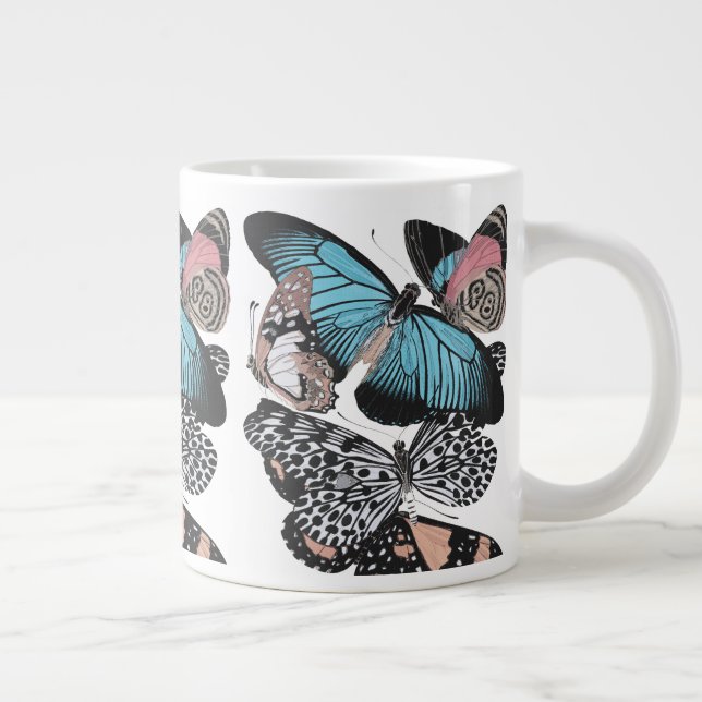 Grande Tasse Papillons vintages (Droite)