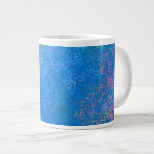 Grande Tasse Par l'encre d'alcool de mer, Abstraite acrylique