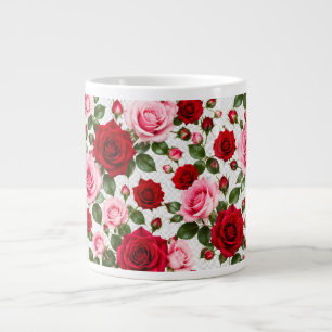 Grande Tasse Paradis romantique des roses