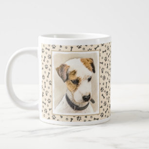 Grande Tasse Parson Jack Russell Terrier Peinture - Chien Art