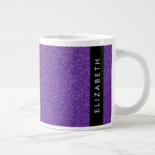 Grande Tasse Parties scintillant violette, Arrière - plan Parti