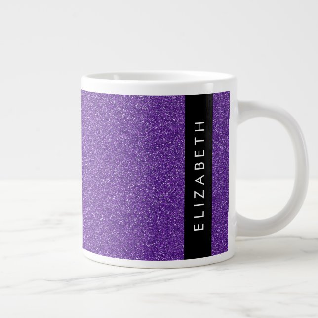 Grande Tasse Parties scintillant violette, Arrière - plan Parti (Droite)