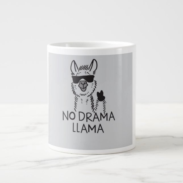 Grande Tasse Pas de drame lama grande mule (Devant)