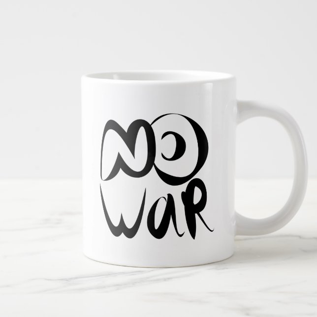Grande Tasse Pas de guerre (Droite)