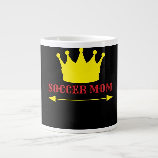 Grande Tasse Pas de mère de football n°1 (Devant)