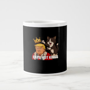 Grande Tasse Pas de rois Anti Chats Drôle Style Classique