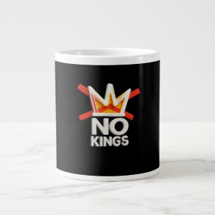 Grande Tasse Pas de rois Anti Minimal Design épuré