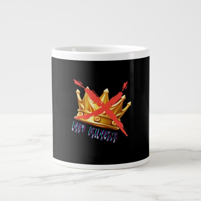 Grande Tasse Pas de rois design tendance (Devant)