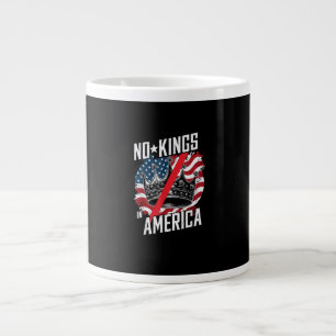 Grande Tasse Pas de rois en Amérique Manifestation Arrêt de la