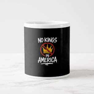 Grande Tasse Pas de rois en Amérique Pas de couronne Minimal Cl