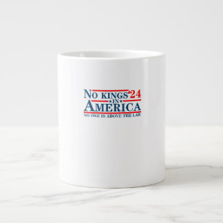 Grande Tasse Pas de rois en Amérique Rétro Classique