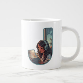 Grande Tasse Pastel J avec Lo-Fi Girl