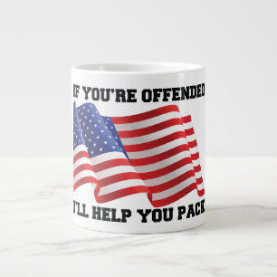 Grande Tasse patriote américain