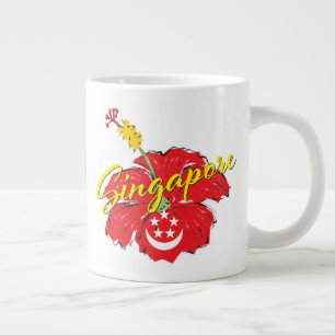 Grande Tasse Patriotes de Singapour (Hibiscus)