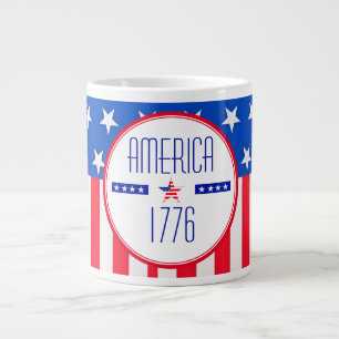 Grande Tasse Patriotique Américain
