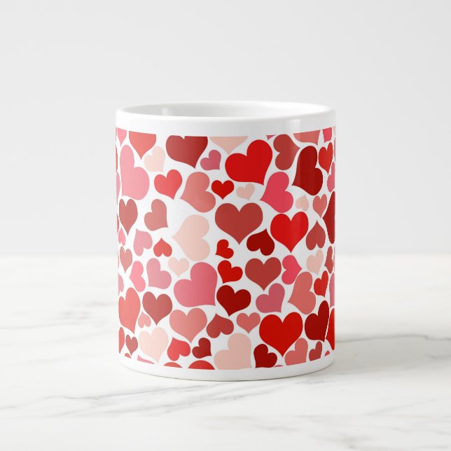 Grande Tasse Patterns de Valentine (Devant)