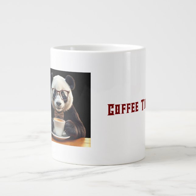 Grande Tasse Pause café du panda (Devant)