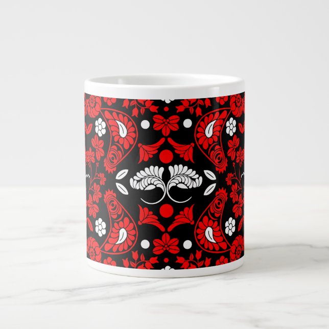 Grande Tasse Pays slovaque Art populaire (Devant)