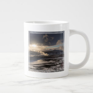 Grande Tasse Paysage hivernal géothermique