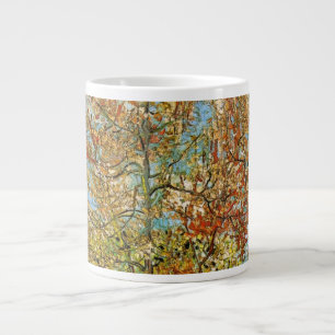 Grande Tasse Peach Tree rose en fleurs par Vincent van Gogh
