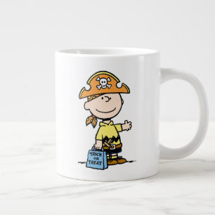 Grande Tasse Peanuts Charlie Brown Pirate Halloween