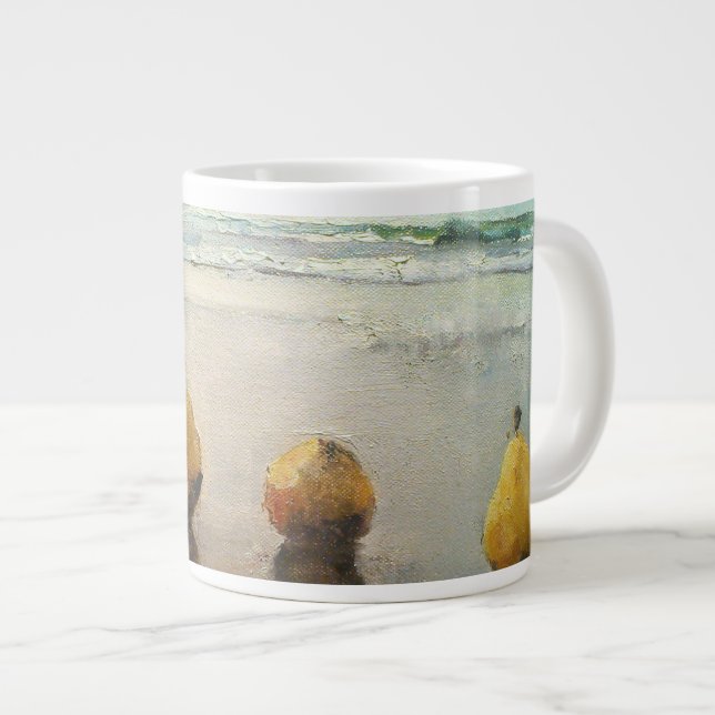 Grande Tasse Pears2 jour au Beach. (Devant droit)