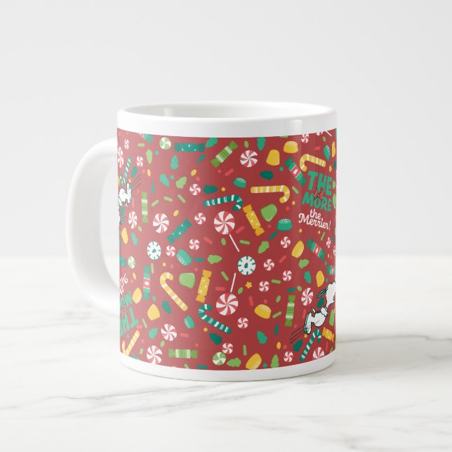 Grande Tasse Peppermint Dreams Snoopy Candy Motif (Devant gauche)