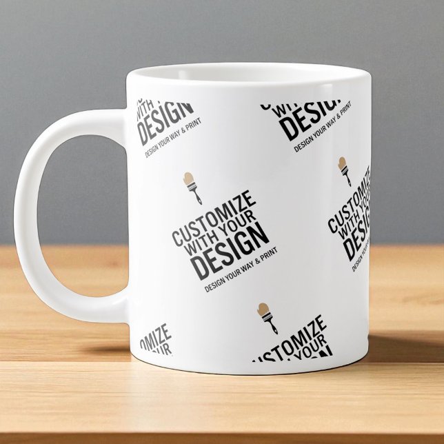 Grande Tasse Personalized Company Branded Custom Minimalist  (Créateur téléchargé)