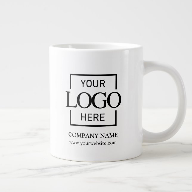 Grande Tasse Personalized Corporate Company Logo Employee Gift (Droite)